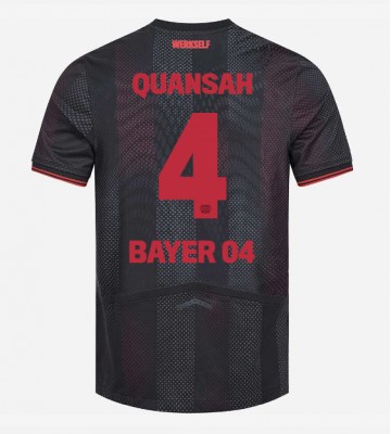 Bayer Leverkusen Jarell Quansah #4 Primera Equipación 2025-26 Manga Corta